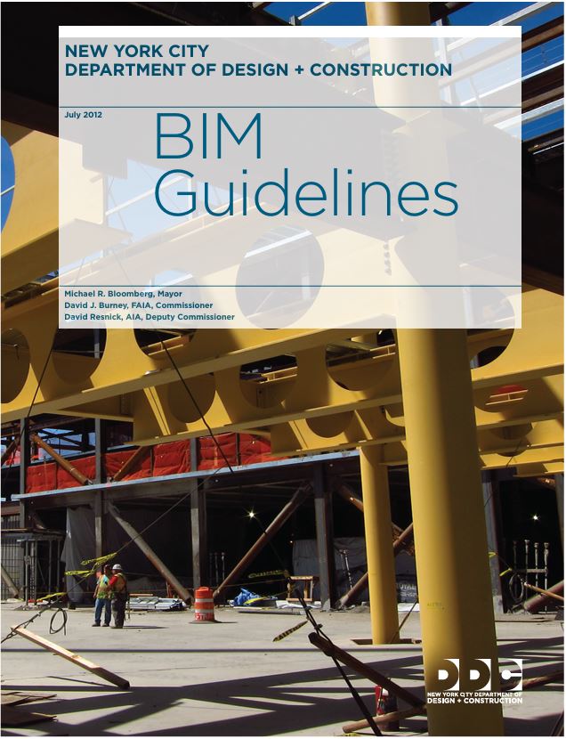 Directrices BIM del Departamento de Diseño y Construcción de la Ciudad de Nueva York – 2013