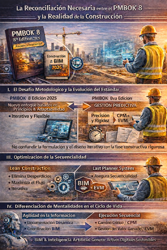LA RECONCILIACIÓN NECESARIA ENTRE EL PMBOK® 8 Y LA GERENCIA DE LA CONSTRUCCIÓN